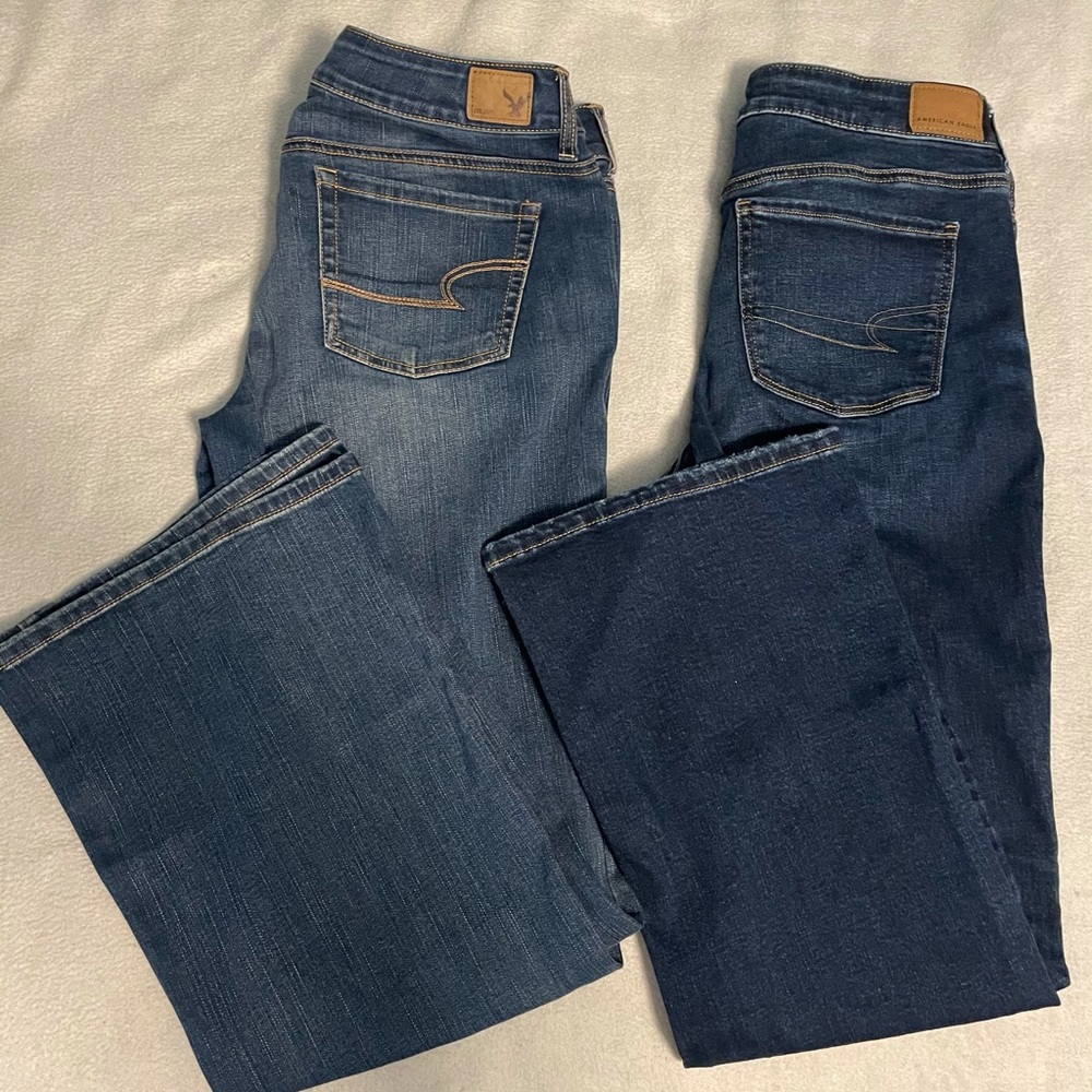- 2 pair Favorite Boyfriend Jeans NWOT size 12S